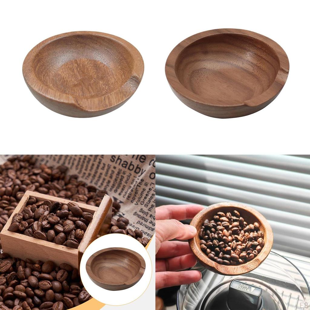Мерная чашка для кофейных зерен из массива дерева для любителей, совок для чайного листа