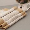 30X180Cm Burlap Lace Table Runner Natural Jute Rustic Wedding Decor