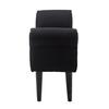 Bench, Bed Bench, Timeless Design, Soft Padding, up to 130 kg, Black, 102 x 36 x 51 cm