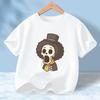 Cute Chibi Character Print Cotton TShirt Men Women Kids Family Clothes 2026 Summer ShortSleeve Casual Tee Tops