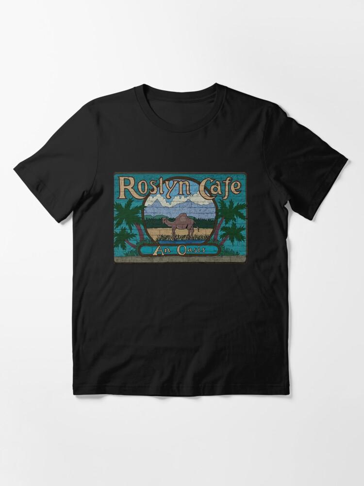 Oasiss Rosyln Cafe - Оазис, вдохновленный классической базовой футболкой Northern Exposure