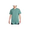 Logo Embroidered Short Sleeve T-Shirt Men Tops Green DO7393-361