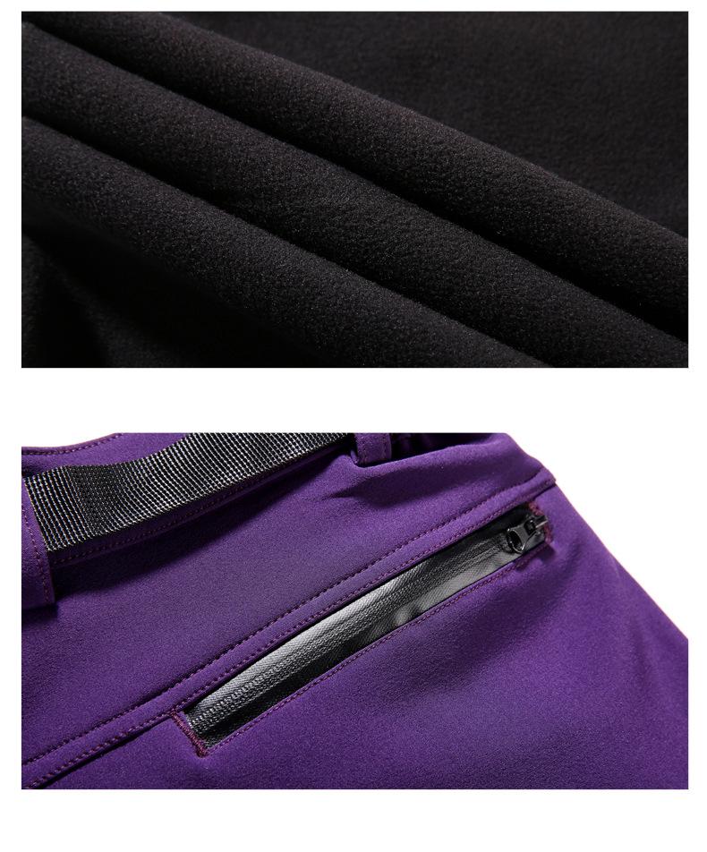 Новые зимние водонепроницаемые походные брюки с подкладкой из флиса Softshell для пар, ветрозащитные, больших размеров для мужчин и женщин