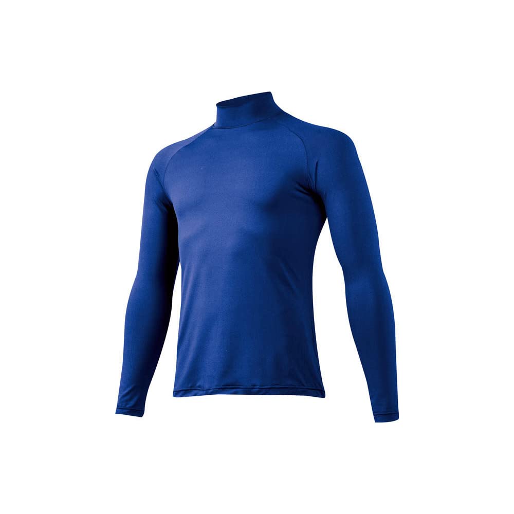 Mizuno Baseball Apparel Junior High Long Pastel Navy Undershirt, Neck, Sleeve, 12JA5P51, Kids,