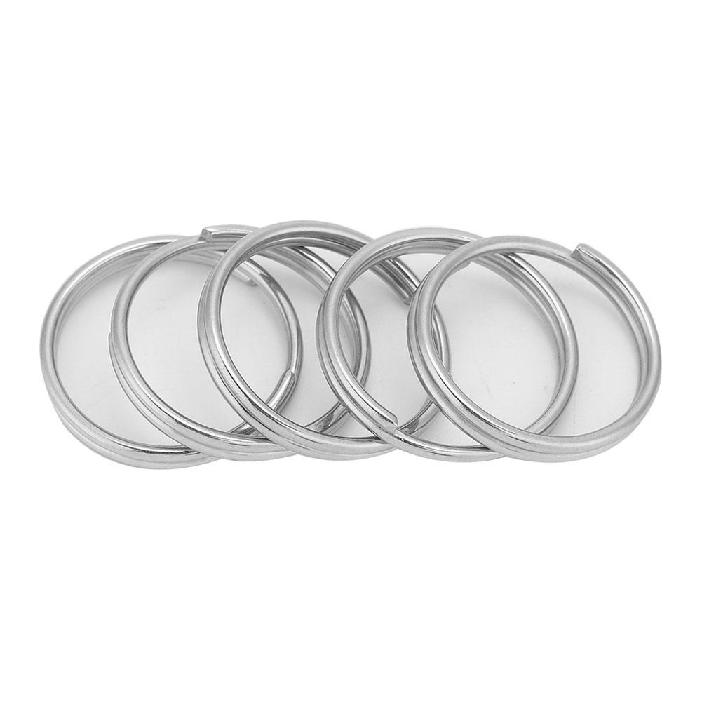 10 шт. 22 мм держатель для ключей из нержавеющей стали разъемные кольца брелок брелок аксессуары