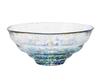 ADERIA Tsugaru Vidro MATSURI Gold Glass Made In Presentation Salad Deep Kitchen Housewarming Greeting Retirement Birthday Gift F71892 Bowl, Japan,