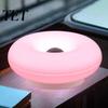 Богемный Декор Комнаты Лампа RGB Донат Настенная Лампа, Перезаряжаемая Сенсорное Управление Ночник с Пультом, RGB Диммируемая Смена Цвета Прикроватная для Спальни