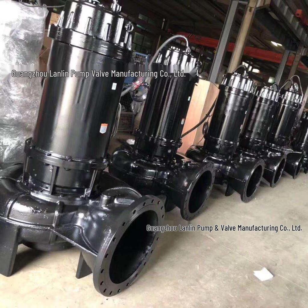 Non-Clog Submersible Sewage Pump - Large Caliber