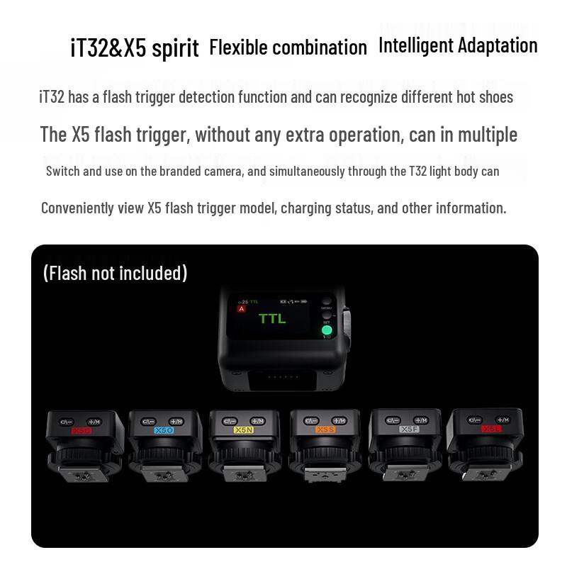 Godox IT32 TTL HSS Вспышка для камеры с сенсорным экраном