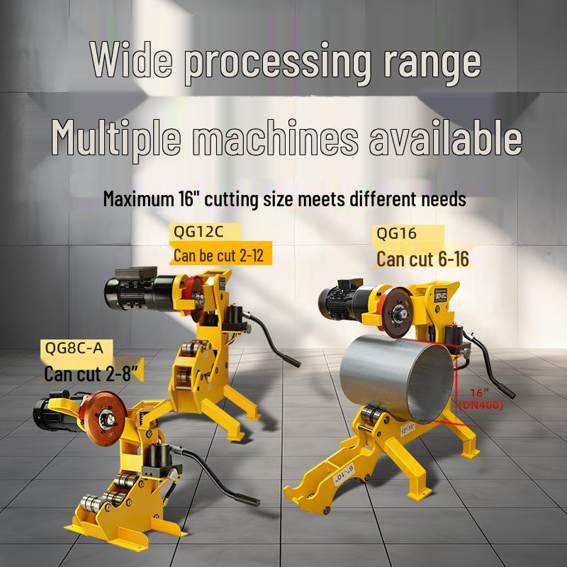 Tiger King Electric Hydraulic Pipe Cutter QG8C/QG12C/QN8-H/QN16