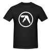 Футболки с графическим принтом Aphex Twin Летние с коротким рукавом Мужские Хлопковые Повседневные Большого размера Футболки 6XL Мужская Одежда Streetwear