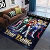 Name Custom Saint seiya Carpet Rug for Living Room Bedroom Home Sofa Decoration,Kids play Non-slip Floor Mat