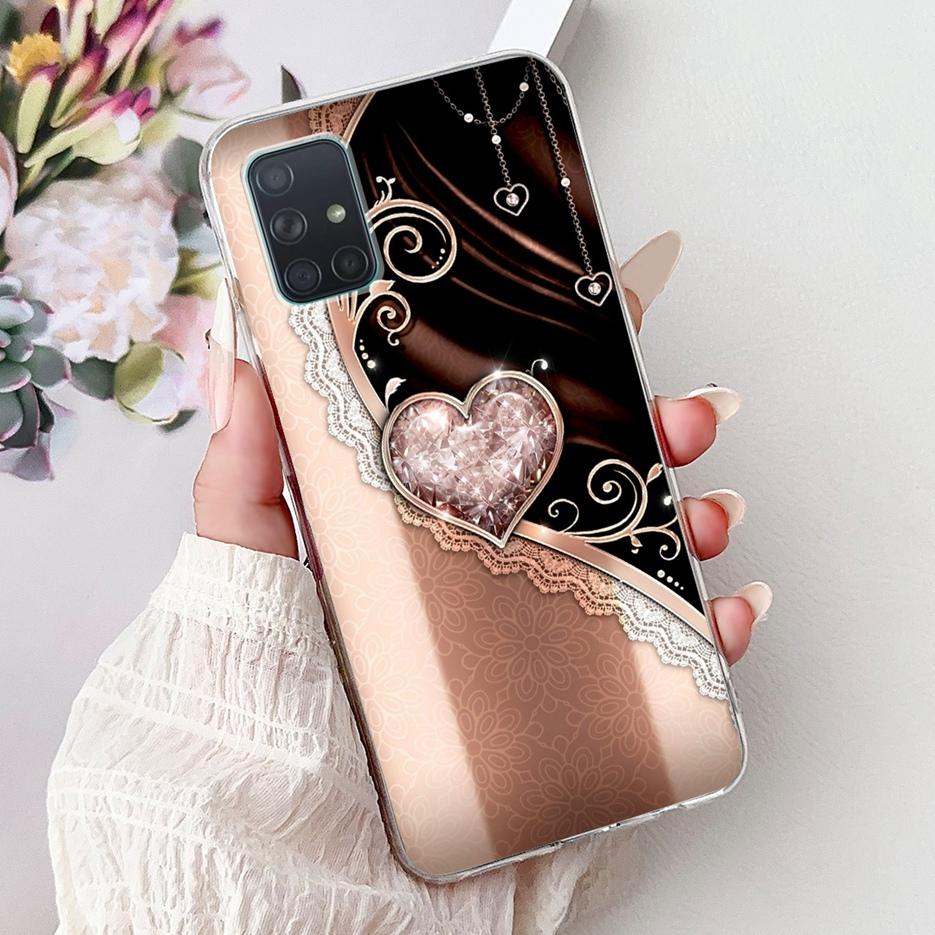 Чехол для Samsung Galaxy A31 A51 A71 A315F A515F A715F Новый Роскошный Расписной Чехол Мягкий Силиконовый Чехол Для Samsung A51 A 31 71 Fundas