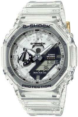 Мужские часы Casio 40th Anniversary Clear Remix GA-2140RX-7AJR, Прозрачные