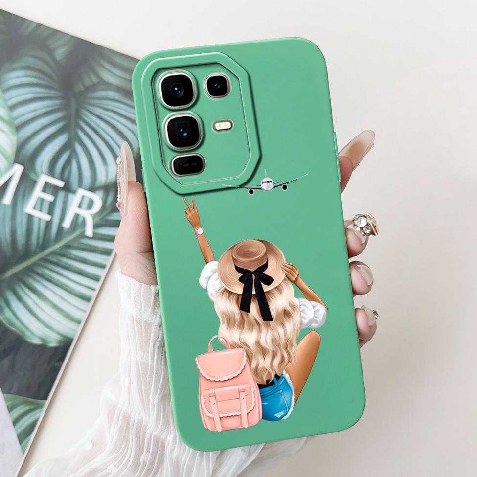 For Infinix Note 50 Pro Plus Cover Case Silicone Kawaii Cute Cat Funny Painted Bumper For Infinix Note 50 Pro+ Phone Case X6856