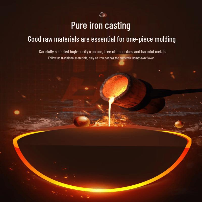 SUPOR Traditional Refined Iron Wok