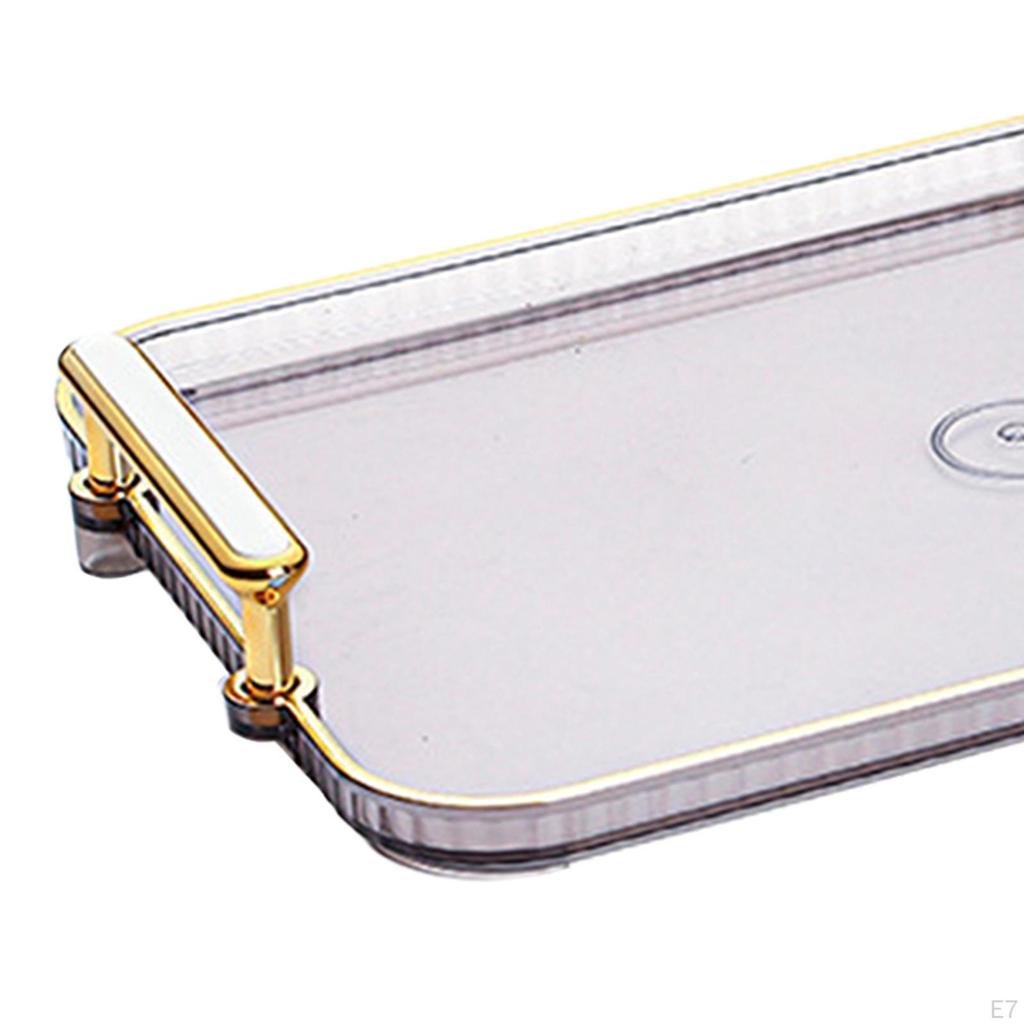 Разделенная сервировочная тарелка, тарелка для закусок, нескользящий поднос для фруктов, прямоугольный декоративный предмет для дома