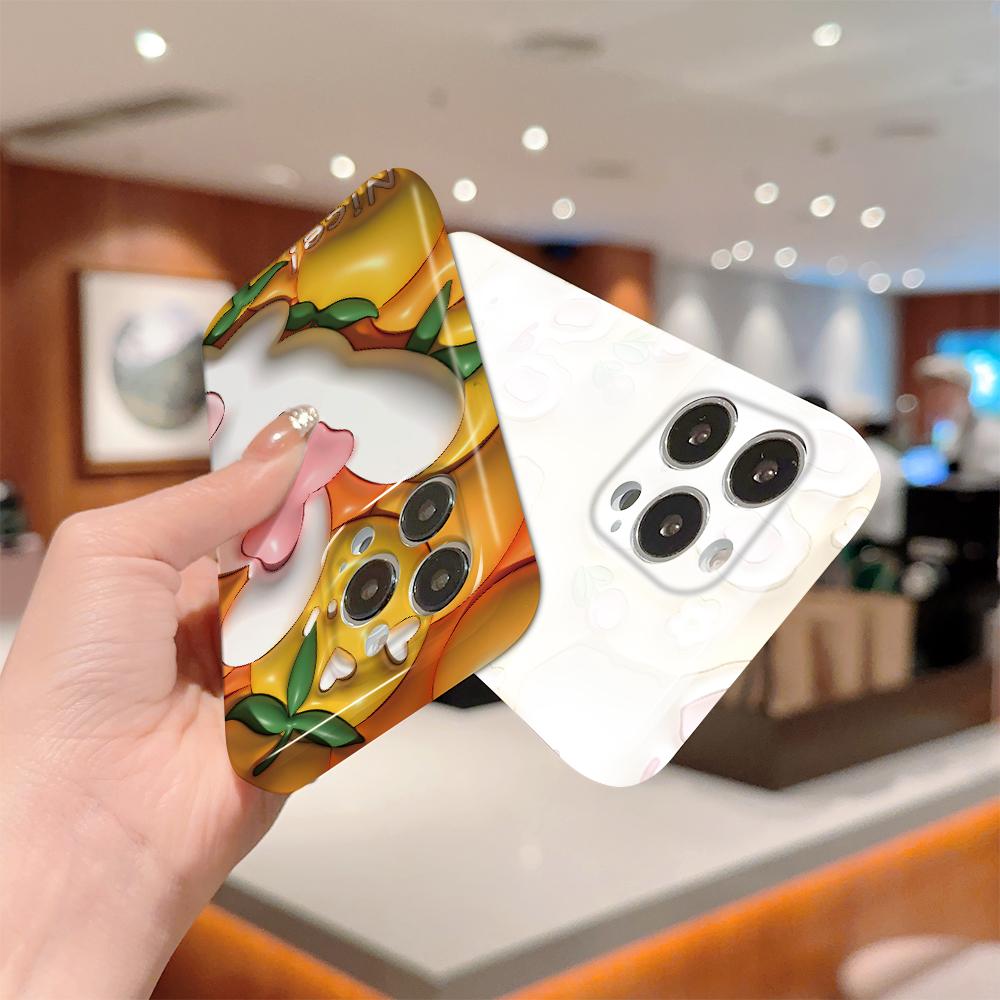 Все включено Пленка Чехол для телефона Мультяшный Модный дизайн Жесткий Чехол Полная защита Защита камеры для OPPO A60 A96 Reno12 Realme C53 C75