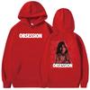 Hot Sale Obsession Horror Pullover Hoodie Y2K Men Women Harajuku Vintage Fashion Punk Sweatshirt Perfect for Commute & Loungewear