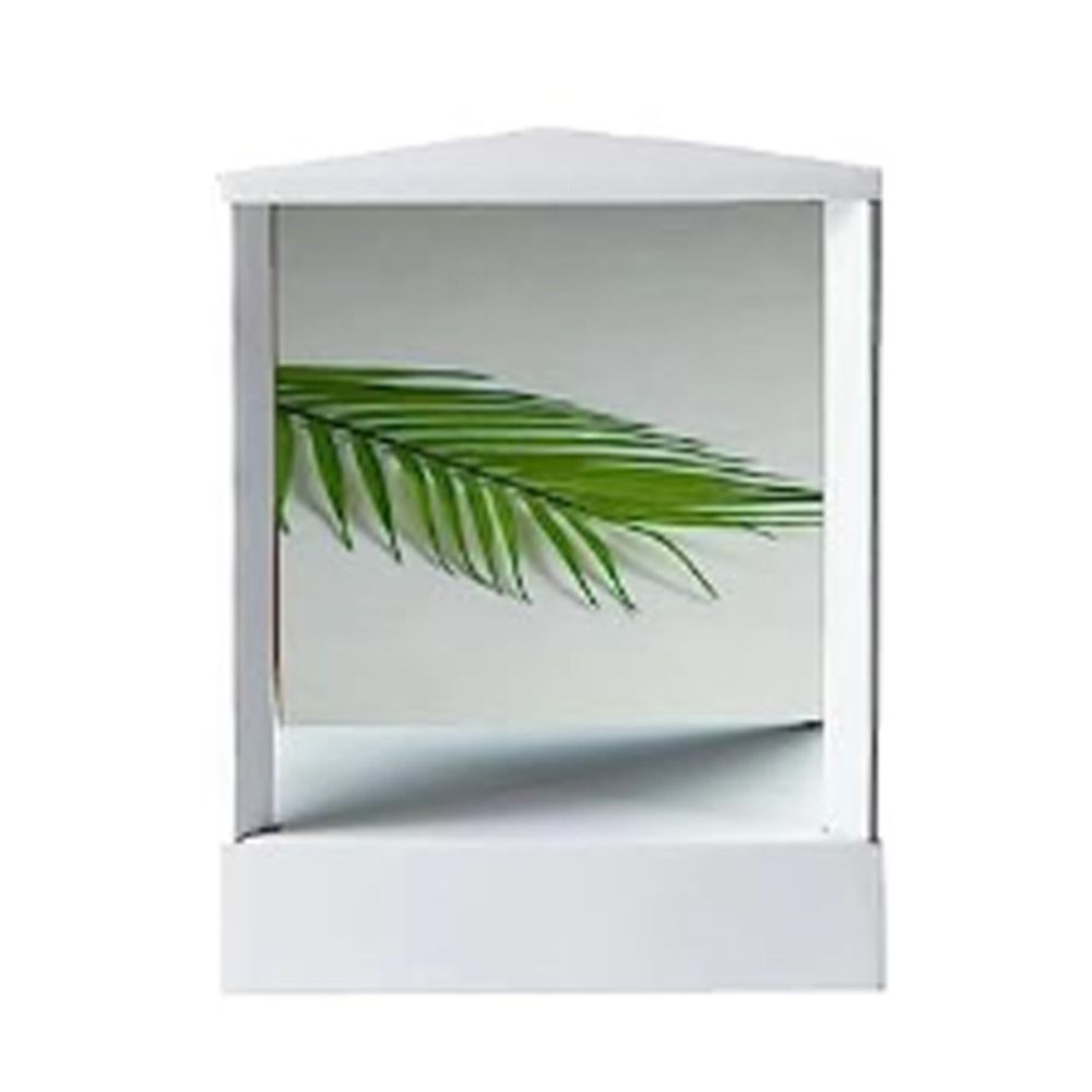 Улучшенное самовосприятие Прямоугольное настольное зеркало Настоящее зеркало для макияжа Отражение Женщины Девочки