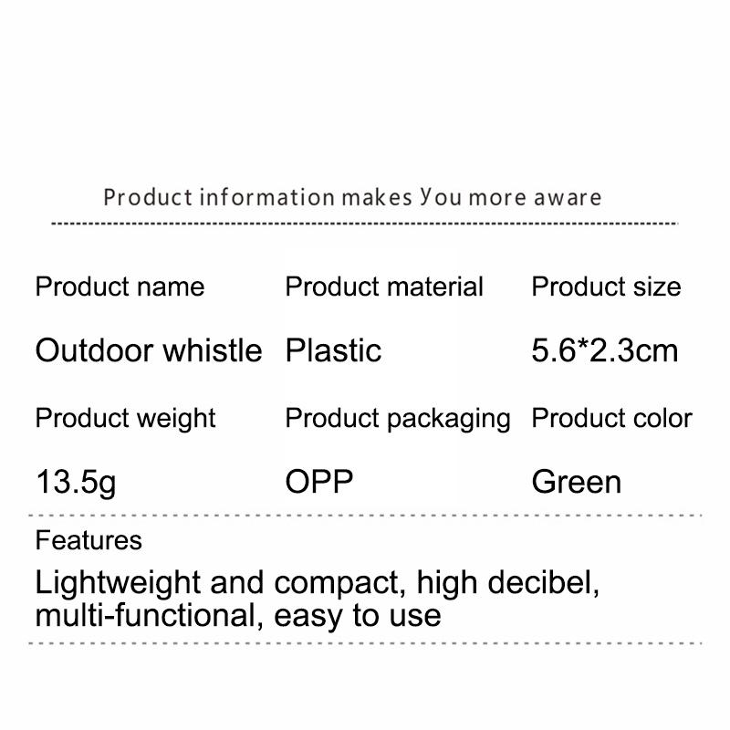Свисток для экстренного выживания 2 в 1, компас, свисток для рефери, свисток для чирлидинга, спортивные товары, кемпинг, походы, инструменты для активного отдыха