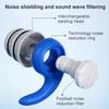 1 Set Anti-Noise Sleep Noise Reduction Earplug Ear Protection Silicone Ear Plug  Pool Accessories