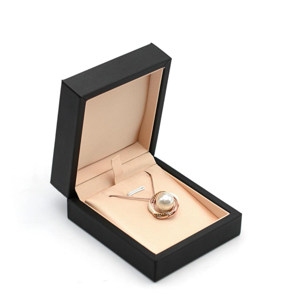 Jewelry Box Leather Earrings Box Ring Box Black For Personal Use Storage Gift