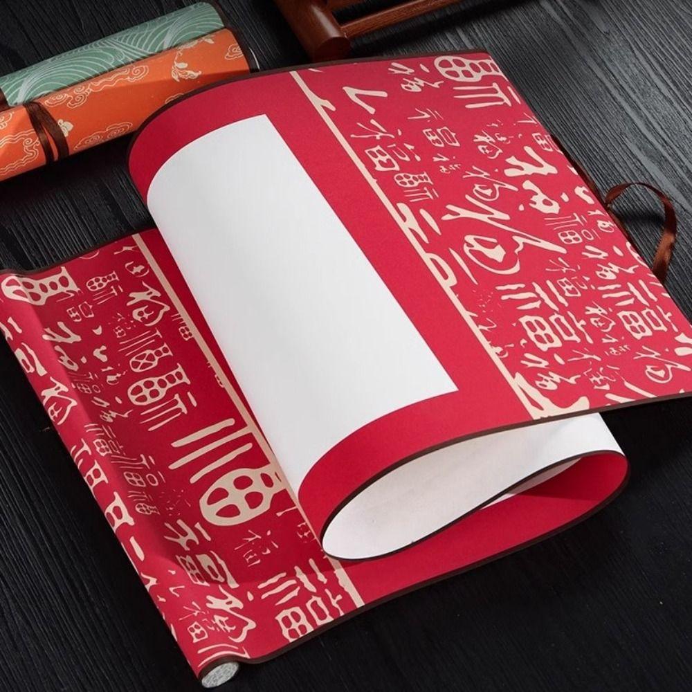 Painting Drawing Paper Vintage Rice Paper Scroll Calligraphy Paintings Mounting Scroll Artist