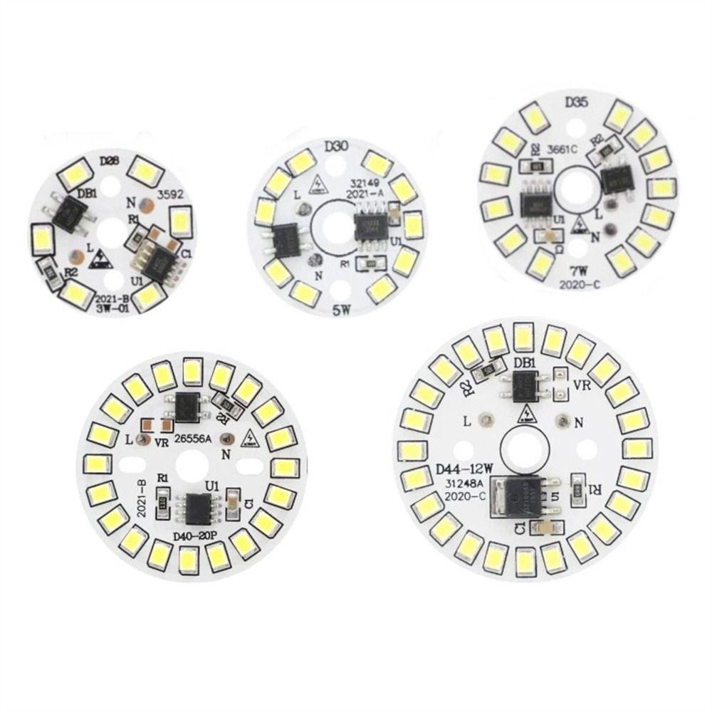 3W 5W 7W 9W 12W SMD 2835 IC Driver Lighting Lamp LED Chip Lamp Bulb Bulb Chip Light Beads