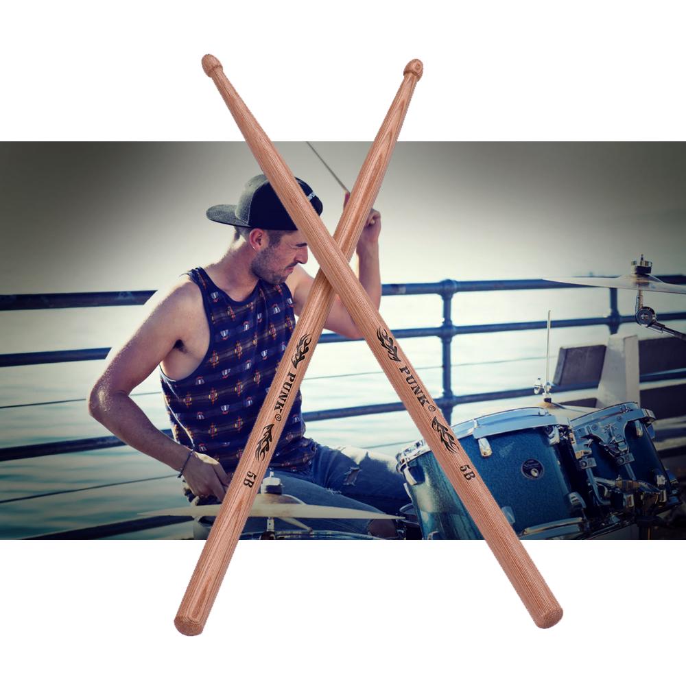 Одна пара деревянных барабанных палочек 7А, набор барабанов из дерева гикори