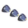 Necvior Assorted Thickness Guitar Picks (3-Pack) for Acoustic, Electric, and Bass
