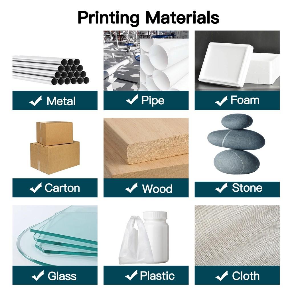 2~12.7мм Регулируемый Принтер для Печати Этикеток QR Штрих-код Номер Партии Дата Изготовления Принтер Портативный Ручной Струйный Принтер