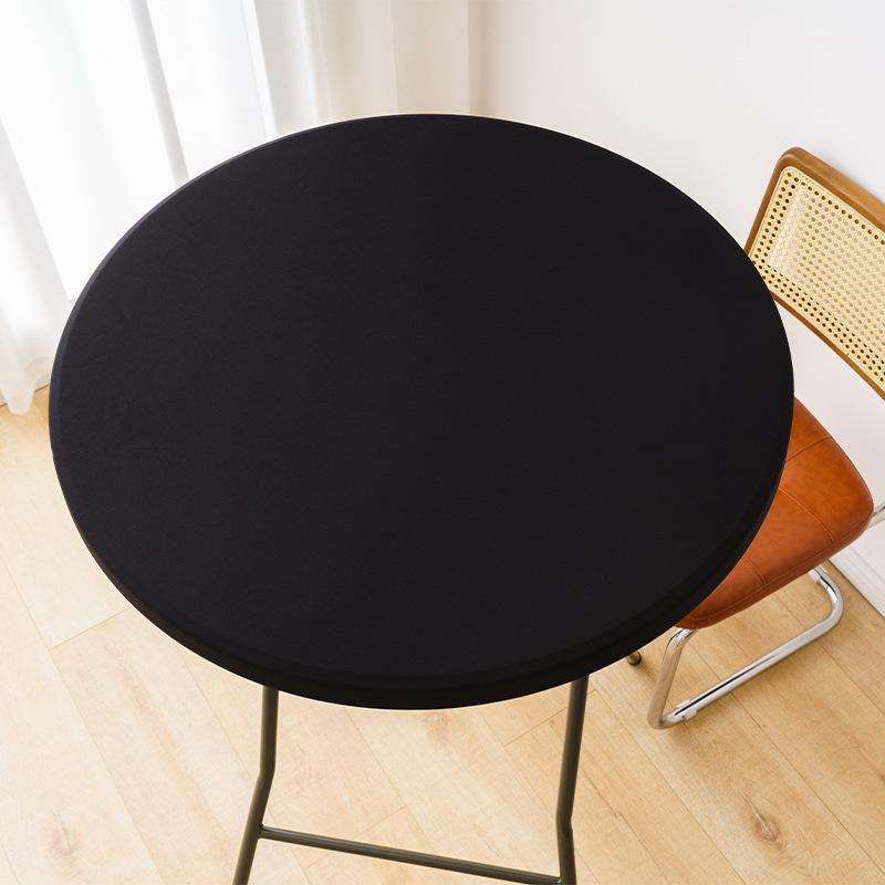 Waterproof Elastic Table Cover Milk Silk Table Mat Easy To Clean Dining Tablecloth Dining Table