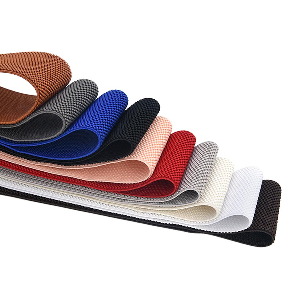 Stretchy Traditional Waist Chain Solid Color Belt for Women Prom Banquet Club Party Hot Girl Oversize Elegant Woven Belt