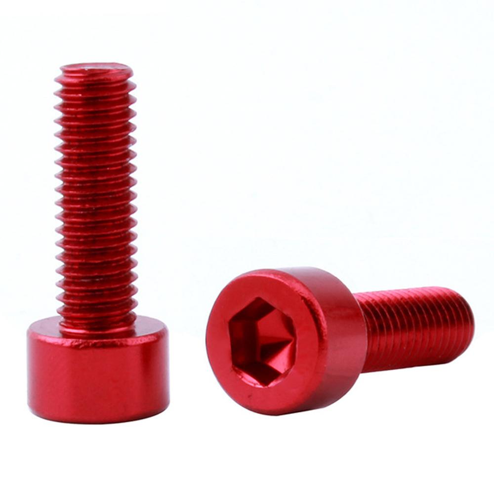 M5 Road Bike Bike Bottle Holder Screw Aluminum Zinc Zinc Alloy Kettle Rack Screw Water Bottle Cage Bolts