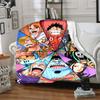 ONE PIECE Flannel Blanket Soft Warm All-Season Throw, Design for Camping, Car Travel, Hiking Sofa, Bed, Office Perfect Gift for Parties