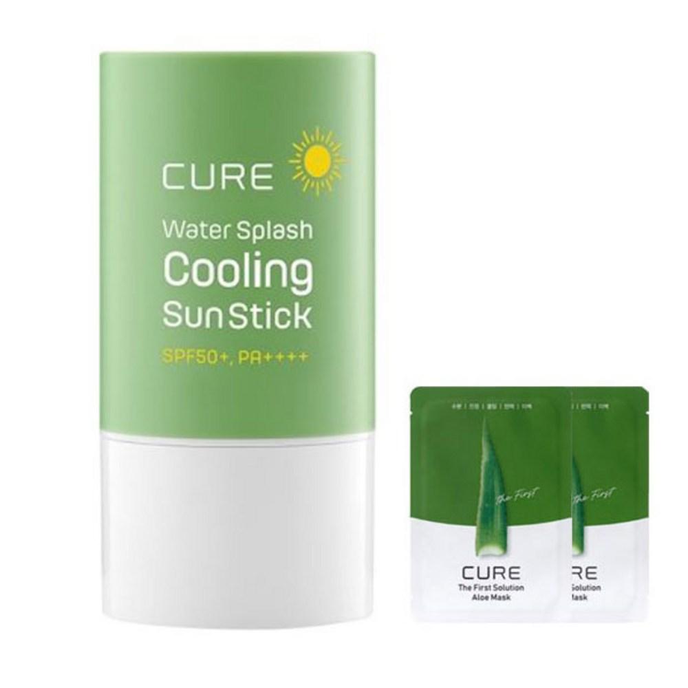 Kim Jeong-moon Aloe Kim Jeong-moon Cooling Sun Stick SPF50+ PA++++ 23g + 2 Types of Trial Kit, 23g, 1 Set