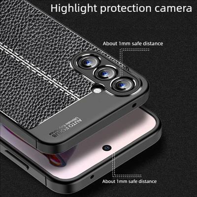 Для Samsung Galaxy A35 чехол Samsung Galaxy A05 A05S A15 A25 A35 5G чехол роскошный оригинальный TPU противоударный PU кожаный силиконовый чехол