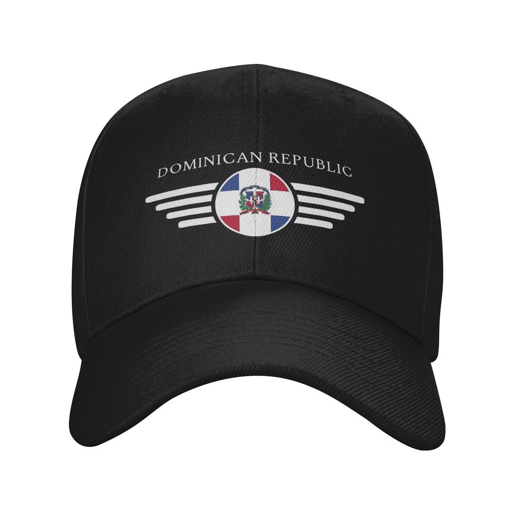 Unisex DR Dominican Republic Outfit Baseball Cap Snapback Hat Vintage Daily Headwear Adjustable