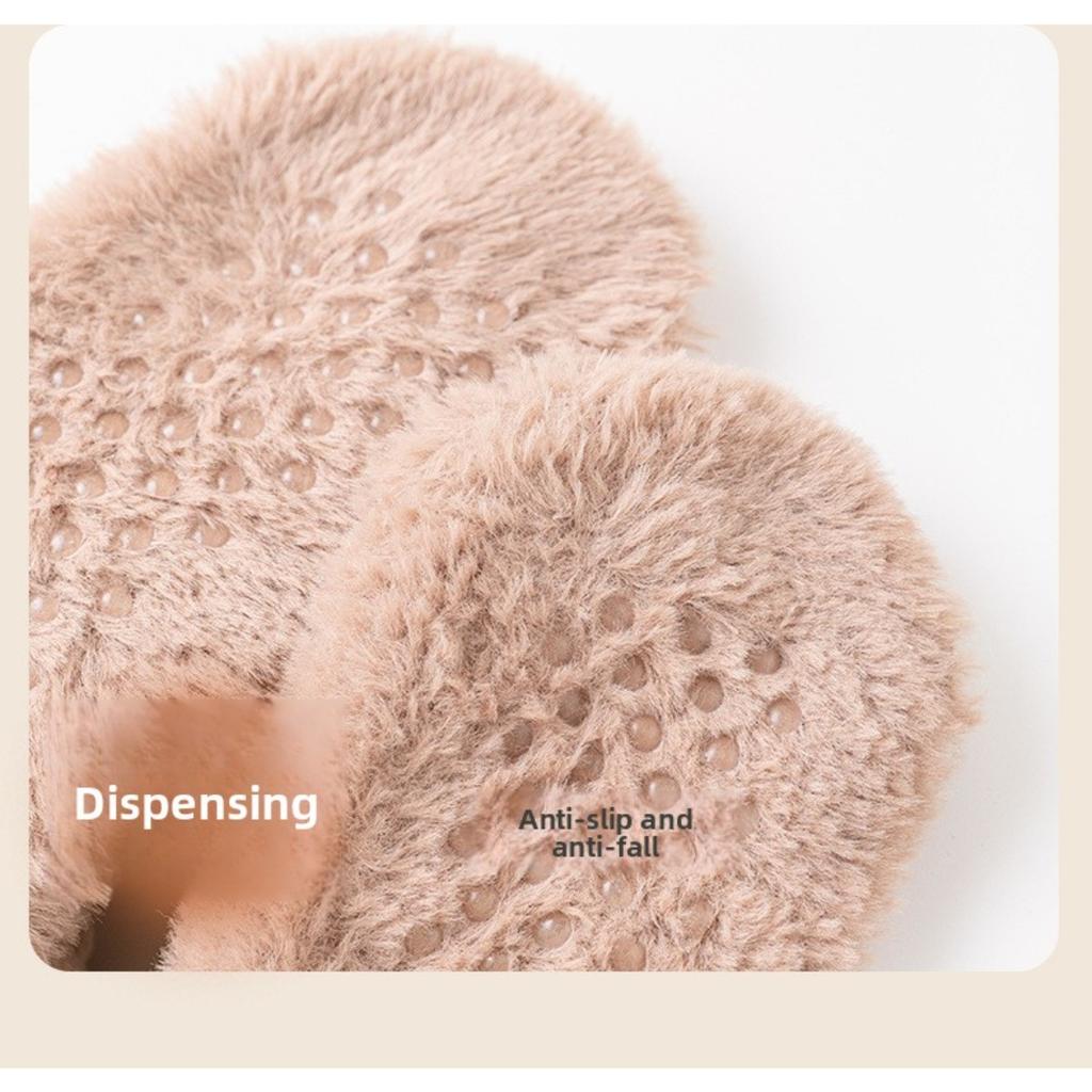5-1 пара зимних носков-мешков из кораллового флиса и женских носков, плюшевые теплые домашние носки для пола, из овечьей шерсти и утолщенные домашние носки