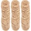 Rubber Bands Size #19 Beige 300pcs Elastic Rubber Bands for Office Supplies