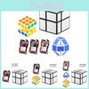 Premium Children's Educational Puzzle Cube 5.7cm Two-layer Mirror Shape Cube For Brain Development