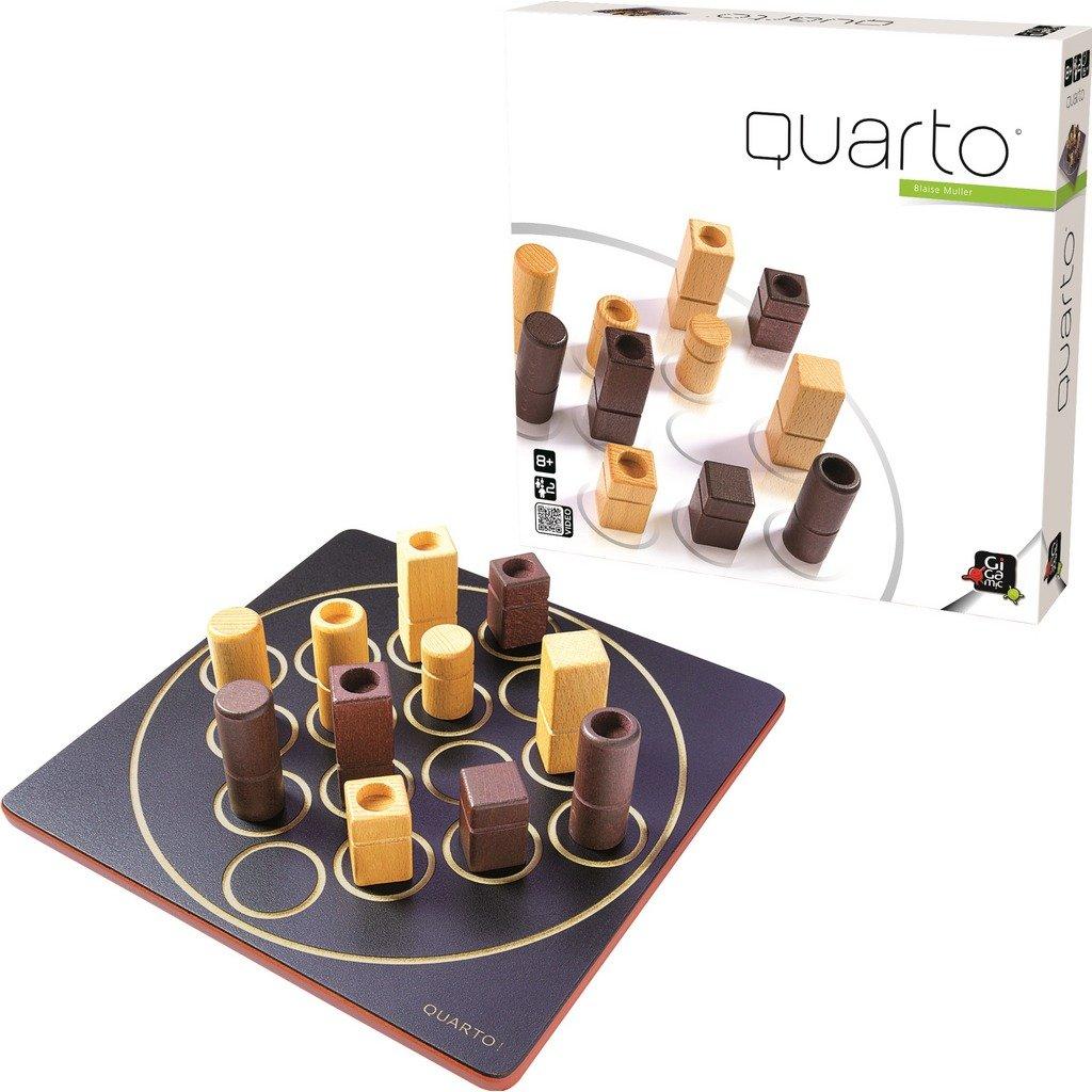 GIGAMIC Quarto Authorized Board Game Table Game Educational Toy Toy Children Brain Training France [Japan Distributor]