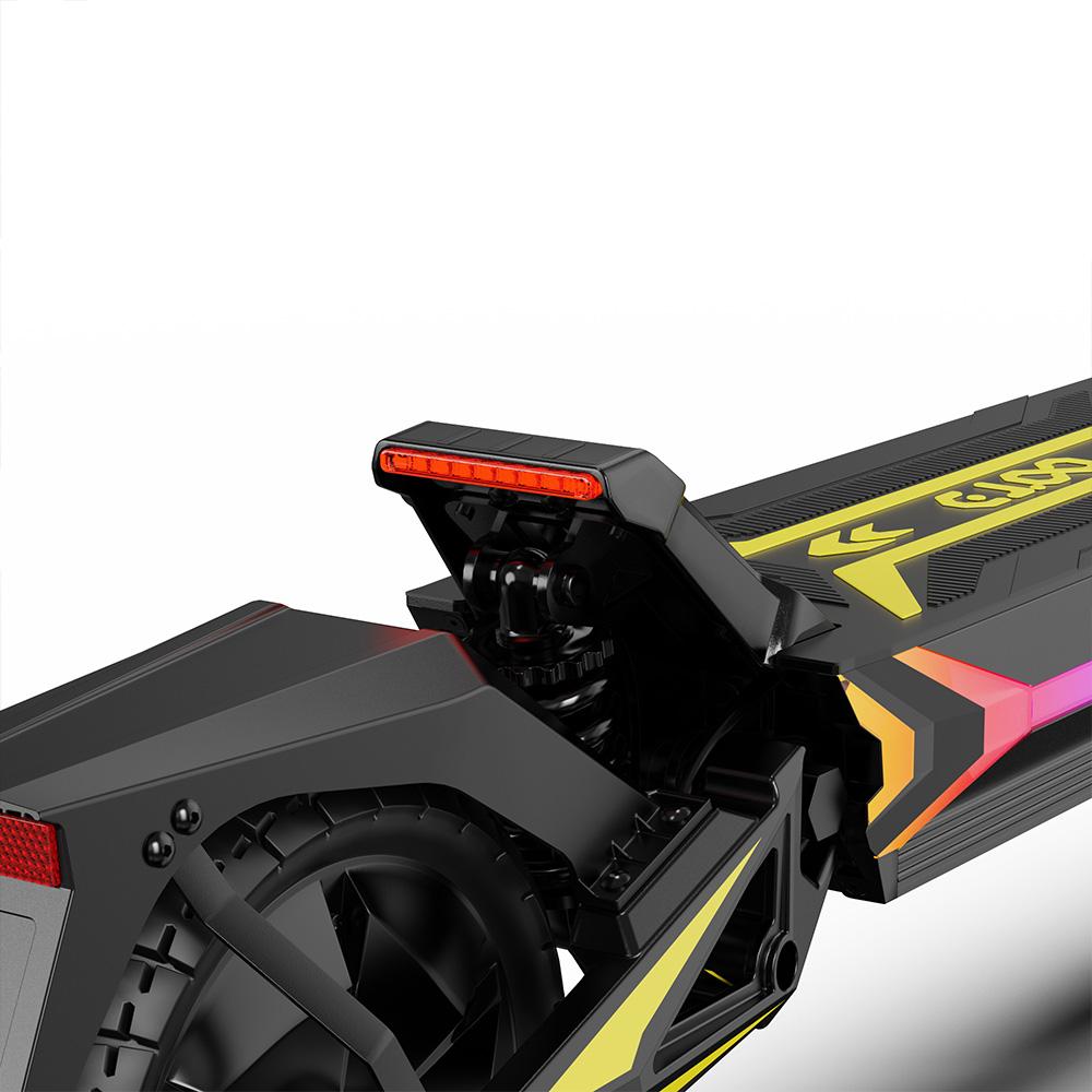 Electric Scooter OOTD 1400W Motor Fully Suspended Adult Electric Scooter 48V 20AH Dual Disc Brake Max Range 70Km SR1