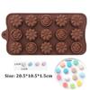 Flower Chocolate Mold DIY Jelly Pudding Gummy Candy Silicone Molds