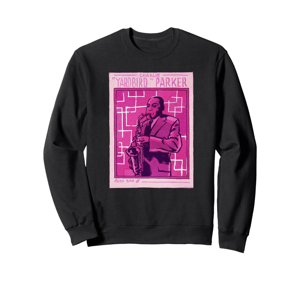 Charlie Parker Yardbirds Illustration Sweatshirt