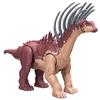 Mattel JURASSIC WORLD Big Bajadasaurus Figure Dinosaur Toy Total Ages 4 and Up Brown HTK80 Action! Children's Length Approx. 35.6cm