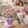 5 шт. Креативное Романтическое Украшение-Бант LOVE Ручной работы Однотонный Цветок-Бант Упаковка ЭВА Гигантская Лента-Завязка День Матери