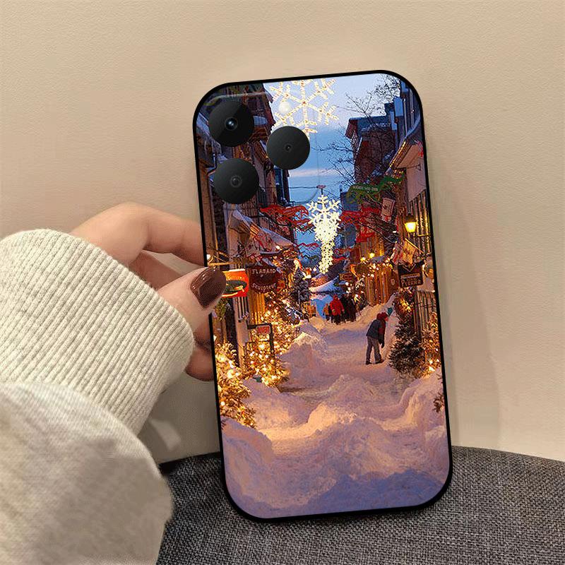 Рождественский чехол для Realme 14 13 15 Pro Plus 14X 15T 14T Funda Модный мягкий силиконовый TPU чехол для телефона для Realme 14 Pro Lite Coque