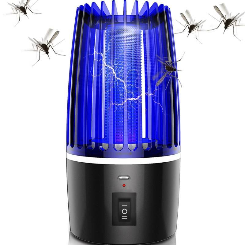 Indoor Outdoor Mosquito Killer Device With Abs Shell And Rechargeable Battery For Camping